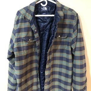 The Northface Quilted Flannel
